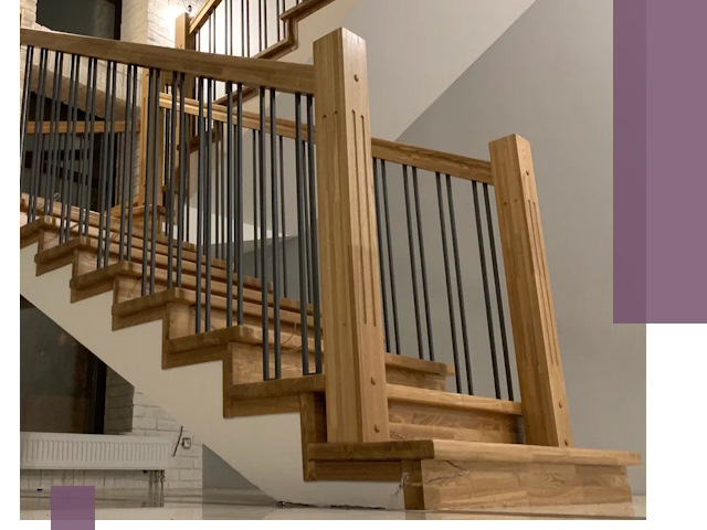 Реставрация деревянных и металлических лестниц в Новоалтайске