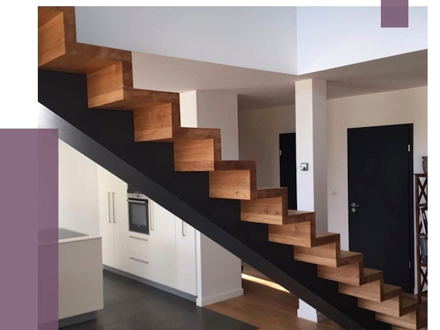 Изготовление деревянных лестниц в Новоалтайске от 86904 руб. | ПРОЛЁТ-Нвл