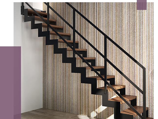 Изготовление металлических лестниц в Новоалтайске от 48564 руб. | ПРОЛЁТ-Нвл