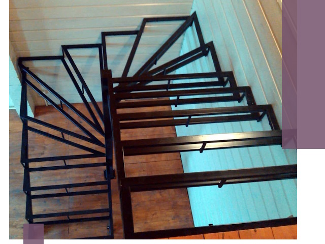 Изготовление металлических лестниц любой сложности в Новоалтайске