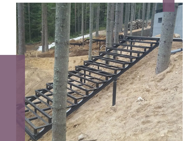 Монтаж металлических лестниц в Новоалтайске от 13547 руб. 