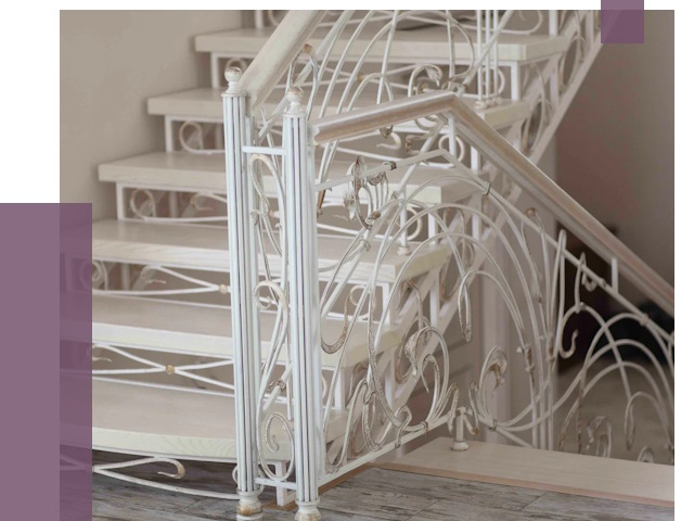 Изготовление кованых лестниц на заказ в Новоалтайске от 86904 руб. | ПРОЛЁТ-Нвл