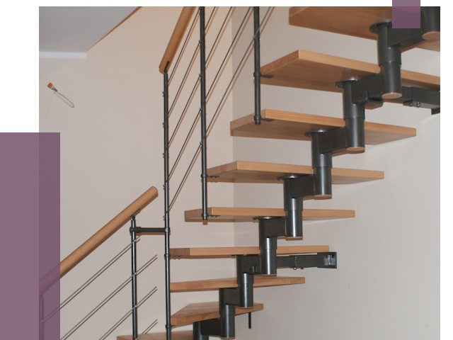 Изготовление модульных лестниц в Новоалтайске от 11502 руб. 