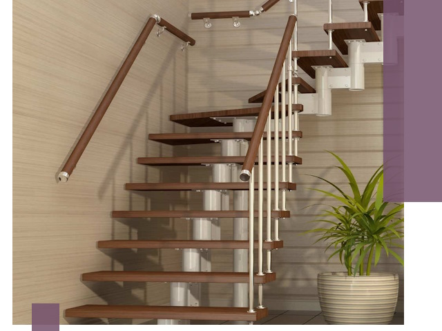 Изготовление модульных лестниц под ключ в Новоалтайске