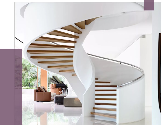 Винтовые лестницы в Новоалтайске под ключ от 48564 руб. | ПРОЛЁТ-Нвл