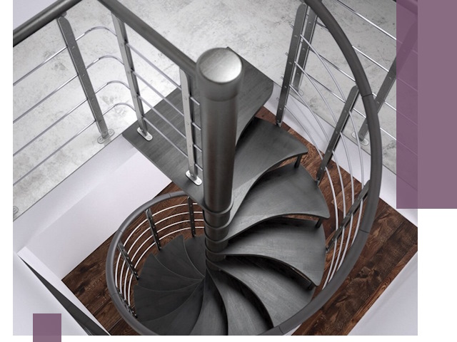 Демонтаж винтовых лестниц в Новоалтайске — быстро и безопасно