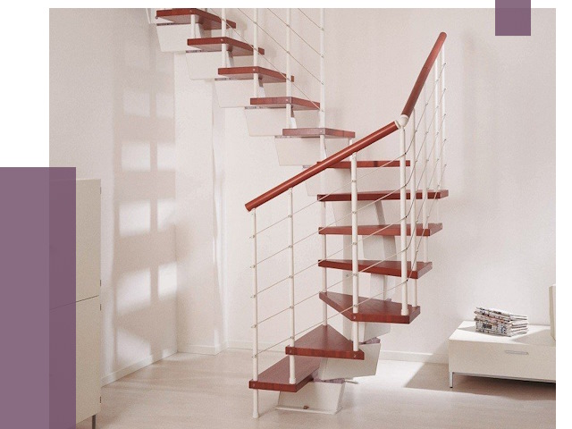 Изготовление лестниц на больцах в Новоалтайске от 9713 руб. | ПРОЛЁТ-Нвл