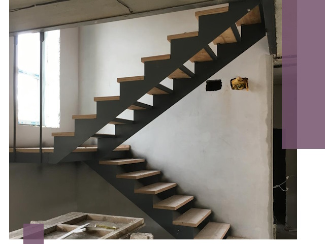 Изготовление лестниц на металлокаркасе в Новоалтайске от производителя