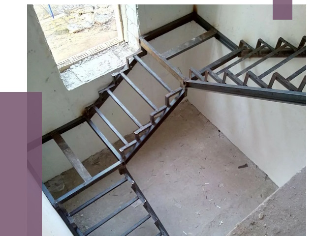 Монтаж лестниц на металлокаркасе в Новоалтайске от 12780 руб. — ПРОЛЁТ-Нвл