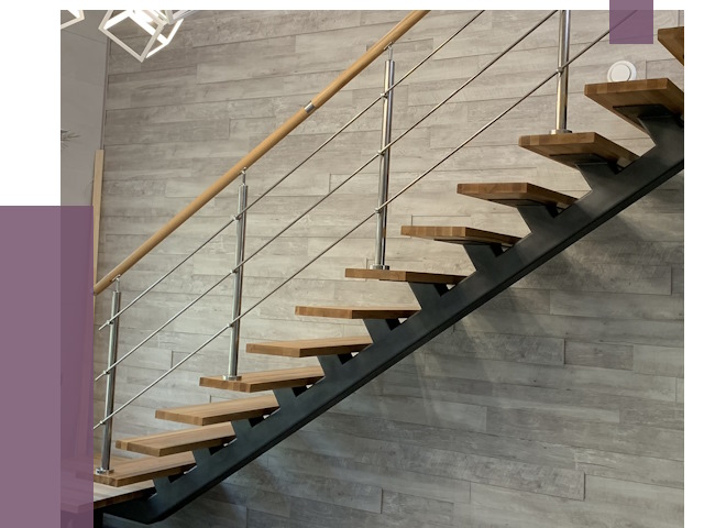 Изготовление лестниц на монокосоуре в Новоалтайске от 76169 руб. 