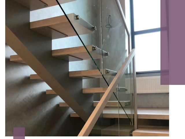 Изготовление лестниц на монокосоуре в Новоалтайске с монтажом и гарантией