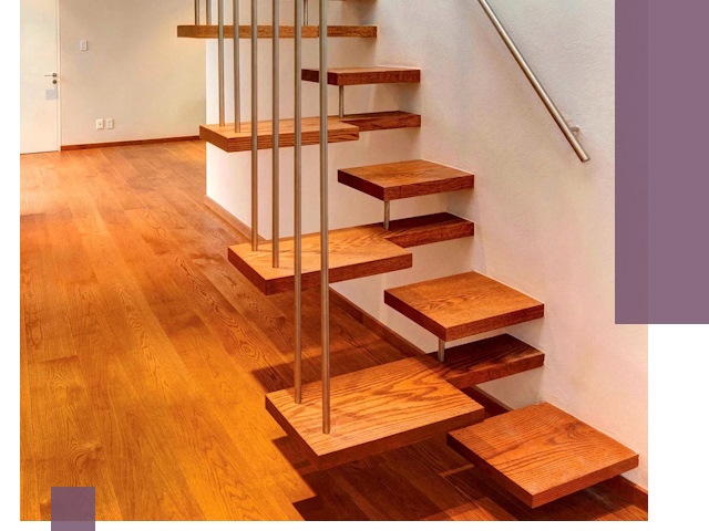 Лестницы «гусиный шаг» на заказ в Новоалтайске для узких пространств