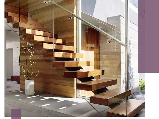 Современные лестницы на заказ в Новоалтайске — изготовление и монтаж