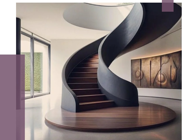 Элитные лестницы под заказ в Новоалтайске от 189144 руб. — ПРОЛЁТ-Нвл