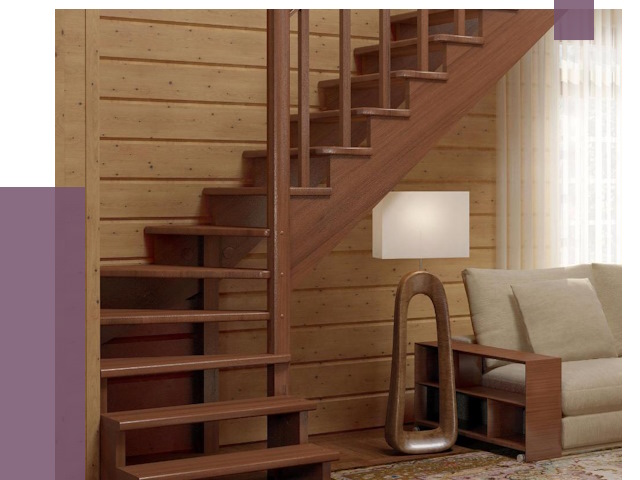 Лестницы эконом класса в Новоалтайске от 18250 руб. бюджетные решения