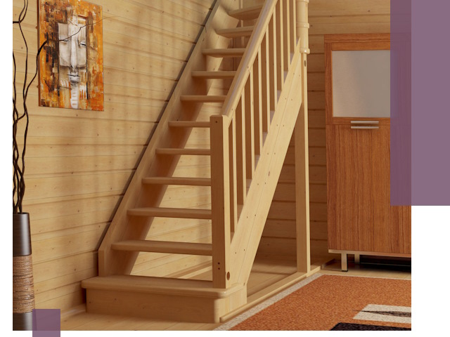 Лестницы эконом класса под ключ в Новоалтайске — недорого и быстро