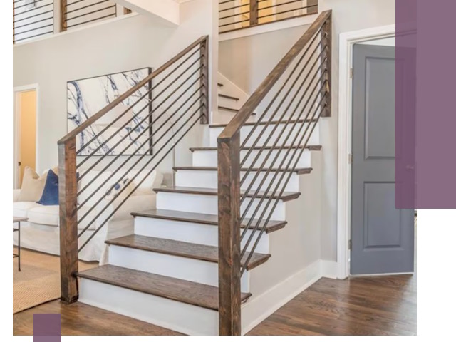 Лестницы для коттеджа под ключ в Новоалтайске — изготовление и монтаж