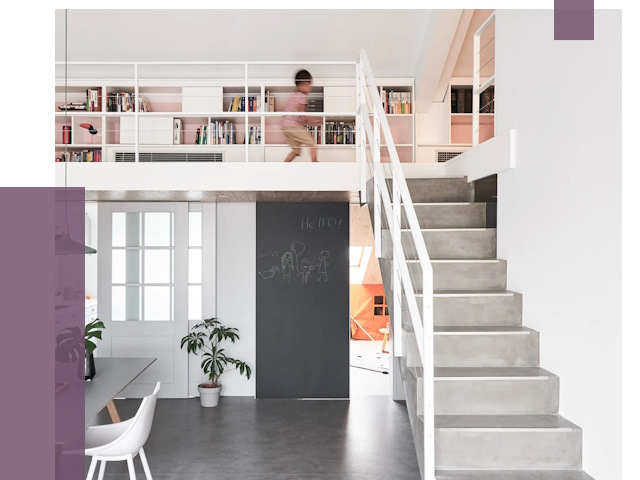 Лестницы для двухуровневой квартиры в Новоалтайске от 176364 руб. | ПРОЛЁТ-Нвл