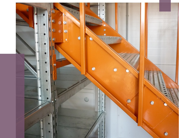Лестницы для склада в Новоалтайске от 76680 руб. — решения | ПРОЛЁТ-Нвл