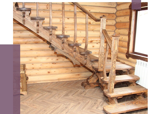 Лестницы в баню в Новоалтайске от 19119 руб. — изготовление | ПРОЛЁТ-Нвл