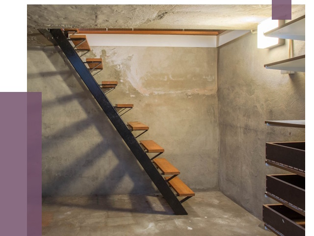 Лестницы в подвал в Новоалтайске от 13138 руб. — монтаж | ПРОЛЁТ-Нвл