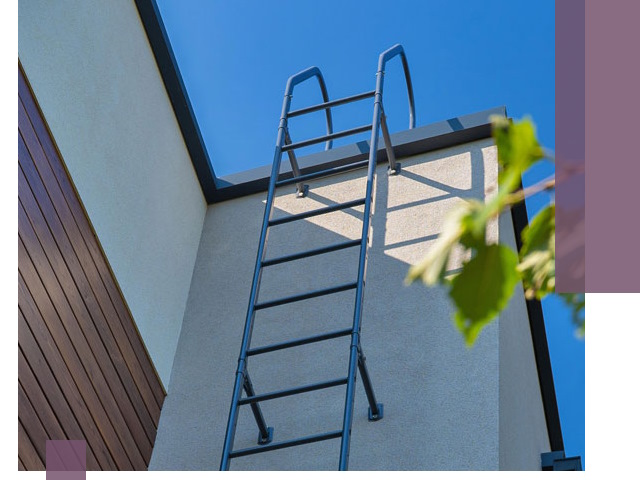 Лестницы на крышу в Новоалтайске — изготовление, монтаж, демонтаж
