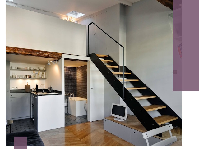 Лестницы на антресоль под ключ в Новоалтайске — изготовление и монтаж