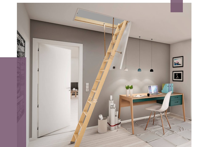Чердачные лестницы в Новоалтайске — от 14569 руб. | ПРОЛЁТ-Нвл