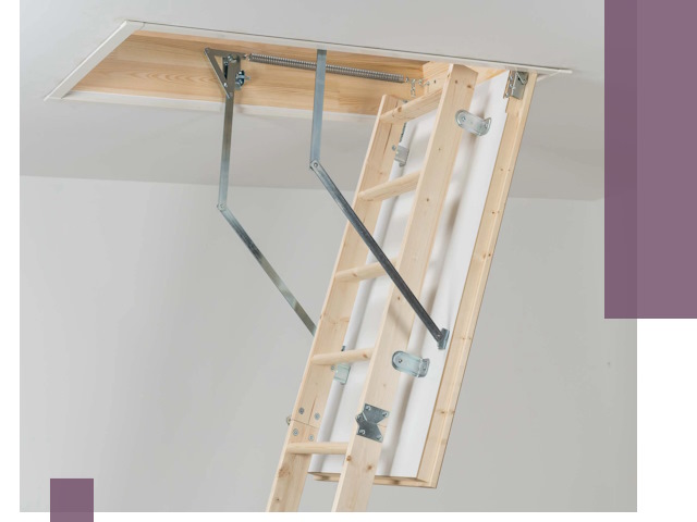 Установка чердачной лестницы под ключ в Новоалтайске