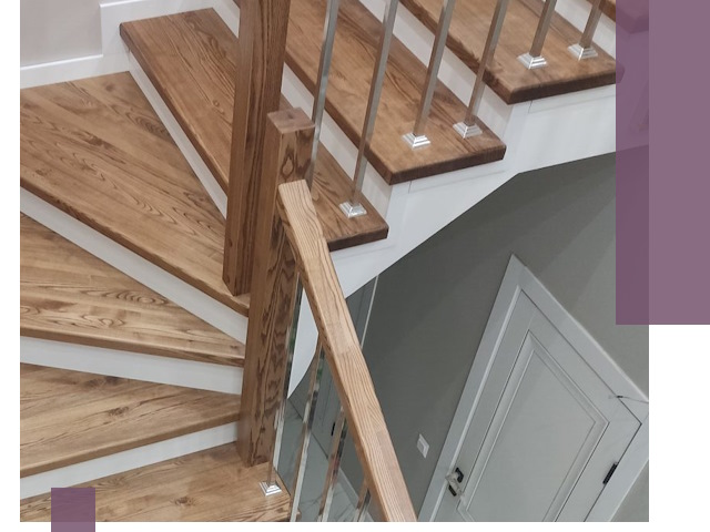 Обшивка металлических лестниц под ключ в Новоалтайске