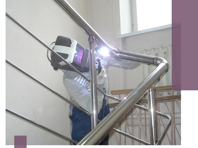 Монтаж перил и ограждений качественно в Новоалтайске