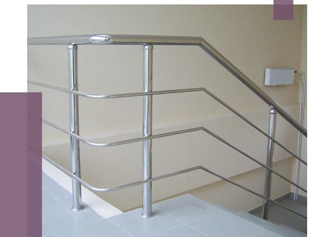 Алюминиевые перила в Новоалтайске от 6339 руб. под ключ | ПРОЛЁТ-Нвл