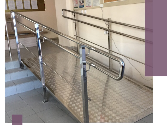 Перила для инвалидов в Новоалтайске — надежные поручни и ограждения
