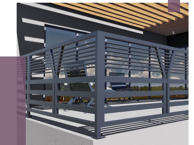 Изготовление балконных ограждений в Новоалтайске от 10735 руб. | ПРОЛЁТ-Нвл