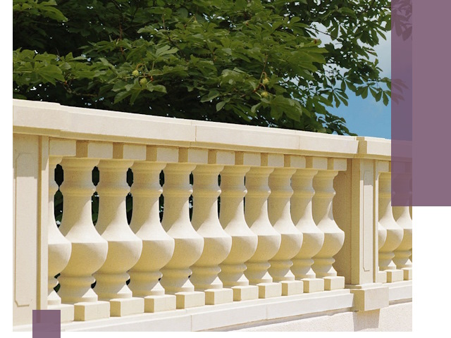 Установка балюстрады в Новоалтайске: изготовление и монтаж под ключ