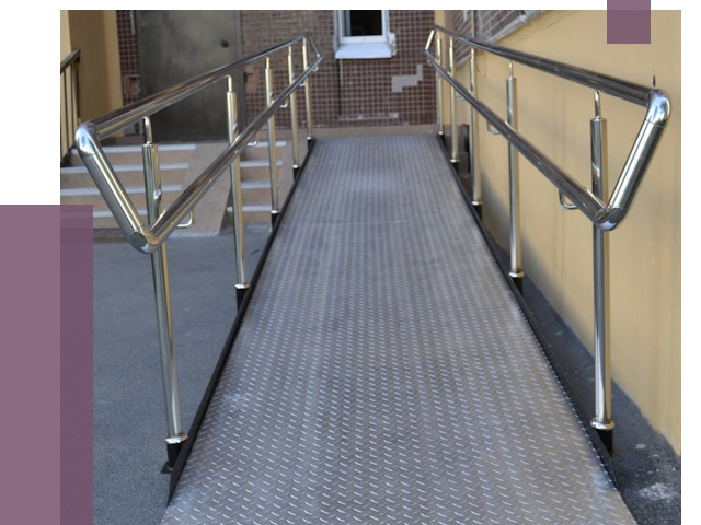 Пандусы в Новоалтайске от 12269 руб. — установка для инвалидов | ПРОЛЁТ-Нвл