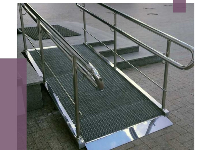 Монтаж пандусов для инвалидов в Новоалтайске от 8609 руб. под ключ | ПРОЛЁТ-Нвл