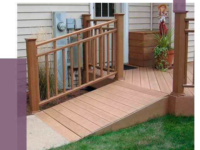 Пандус на крыльцо в Новоалтайске под ключ от 7770 руб. 