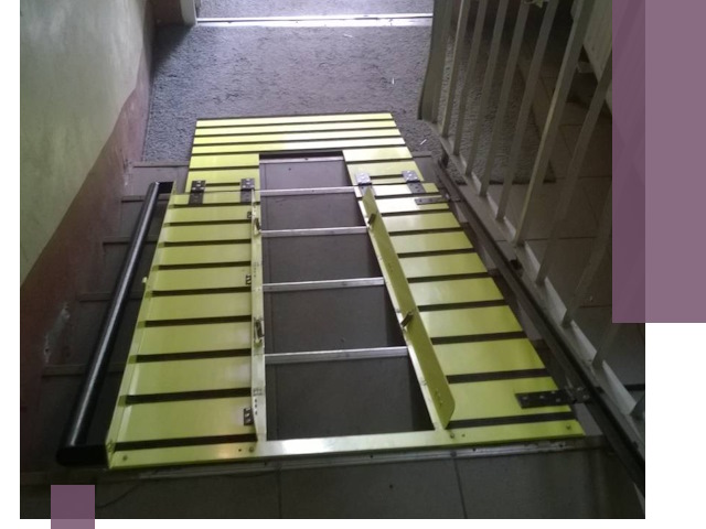 Профессиональный монтаж пандуса в подъезд в Новоалтайске