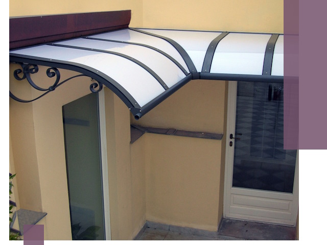 Монтаж козырьков любой сложности в Новоалтайске под ключ