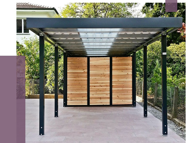 Отдельно стоящие навесы во дворе в Новоалтайске от 80258 руб. | ПРОЛЁТ-Нвл