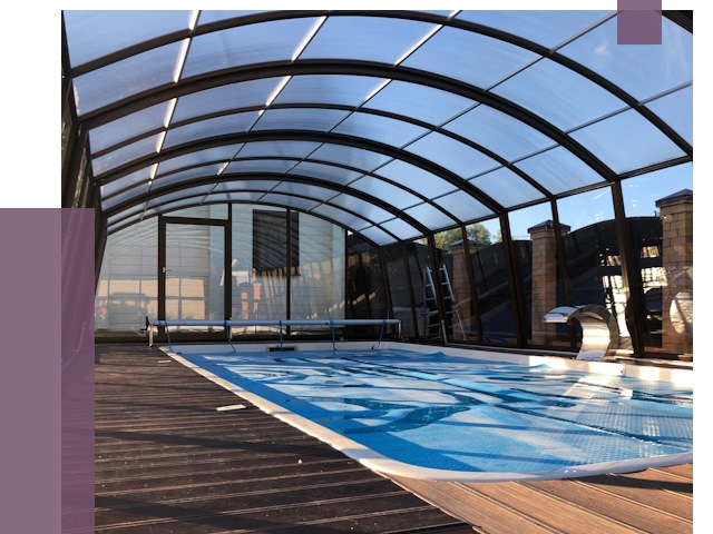 Навесы для бассейна в Новоалтайске от 16767 руб. под ключ | ПРОЛЁТ-Нвл