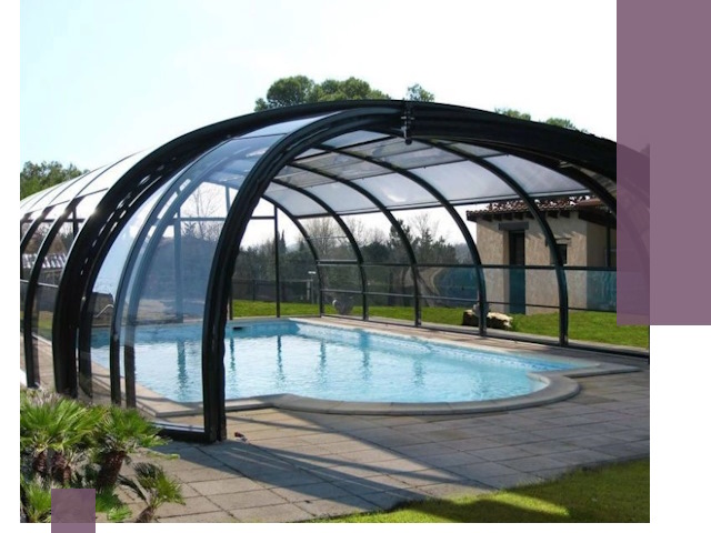 Навесы для бассейна в Новоалтайске: изготовление и монтаж под ключ