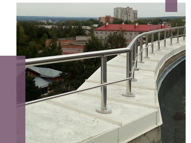 Парапеты и ограждения кровли в Новоалтайске от 4959 руб. 