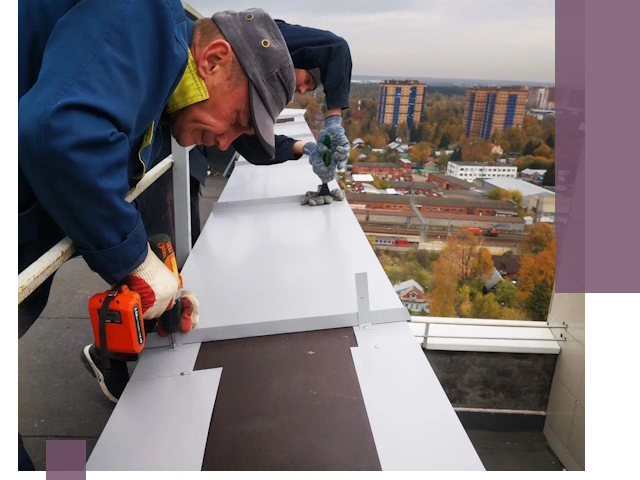 Монтаж парапетов в Новоалтайске — установка прочных металлических ограждений