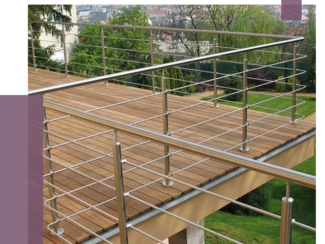 Алюминиевые парапеты в Новоалтайске под ключ от 7770 руб. 