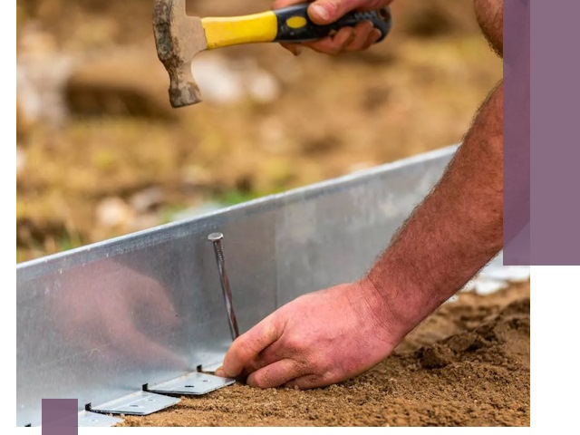 Монтаж металлических бордюров в Новоалтайске быстро и качественно