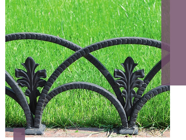 Декоративные металлические бордюры под ключ в Новоалтайске