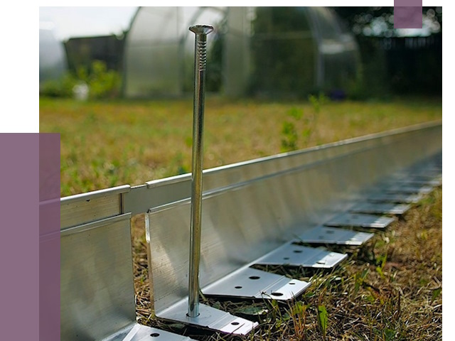 Металлические бордюры для газона в Новоалтайске от 4294 руб. | ПРОЛЁТ-Нвл