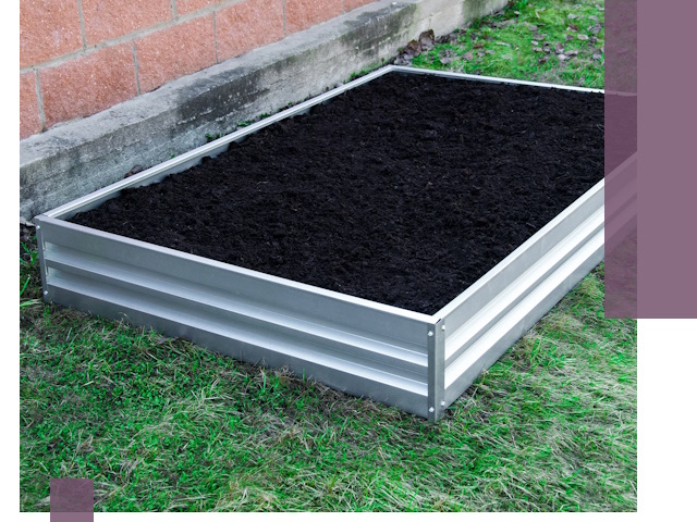 Металлические бордюры для грядок в Новоалтайске: прочность и аккуратность